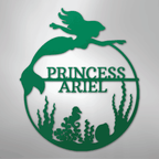 Mermaid 1 Personalized Steel Metal Sign Wall ArtCustomly Gifts