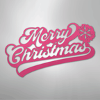 Merry Christmas Quote - Steel Metal Sign Wall ArtCustomly Gifts