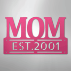 Mom Mother's Day Plaque Personalized Steel Metal Sign Wall ArtCustomly Gifts