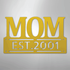 Mom Mother's Day Plaque Personalized Steel Metal Sign Wall ArtCustomly Gifts