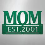 Mom Mother's Day Plaque Personalized Steel Metal Sign Wall ArtCustomly Gifts