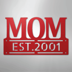 Mom Mother's Day Plaque Personalized Steel Metal Sign Wall ArtCustomly Gifts