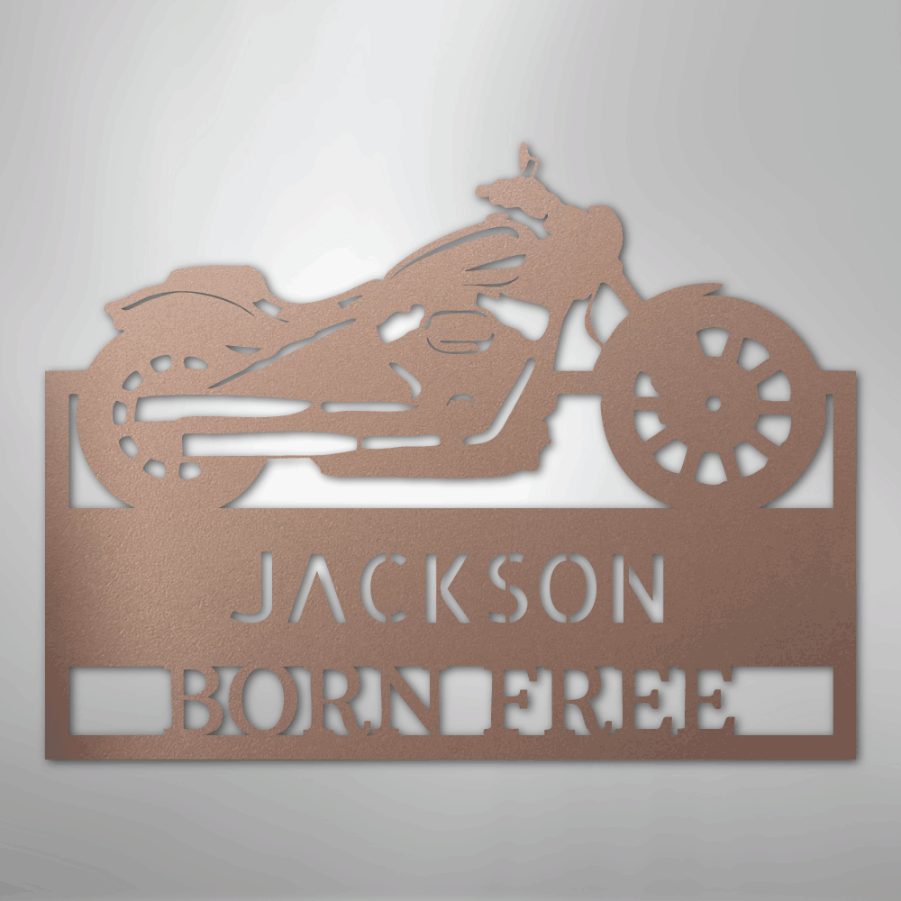 Moto Shop Personalized Steel Metal Sign Wall ArtCustomly Gifts