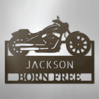 Moto Shop Personalized Steel Metal Sign Wall ArtCustomly Gifts