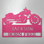 Moto Shop Personalized Steel Metal Sign Wall ArtCustomly Gifts