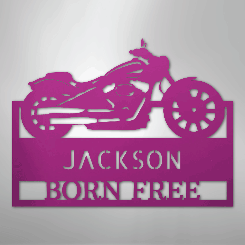 Moto Shop Personalized Steel Metal Sign Wall ArtCustomly Gifts