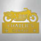 Motorcycle Adventure Personalized Steel Metal Sign Wall ArtCustomly Gifts