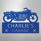 Motorcycle Adventure Personalized Steel Metal Sign Wall ArtCustomly Gifts