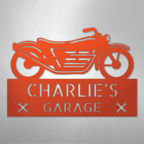 Motorcycle Adventure Personalized Steel Metal Sign Wall ArtCustomly Gifts