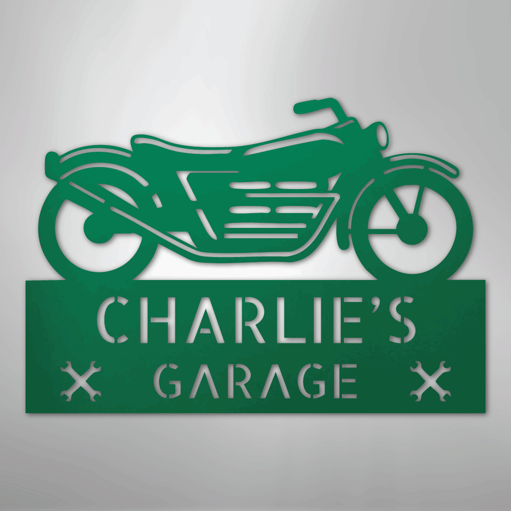 Motorcycle Adventure Personalized Steel Metal Sign Wall ArtCustomly Gifts
