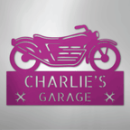 Motorcycle Adventure Personalized Steel Metal Sign Wall ArtCustomly Gifts
