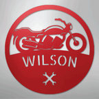 Motorcycle Master Personalized Steel Metal Sign Wall ArtCustomly Gifts