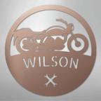 Motorcycle Master Personalized Steel Metal Sign Wall ArtCustomly Gifts