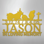 Motorcycle Remembrance Personalized Steel Metal Sign Wall ArtCustomly Gifts