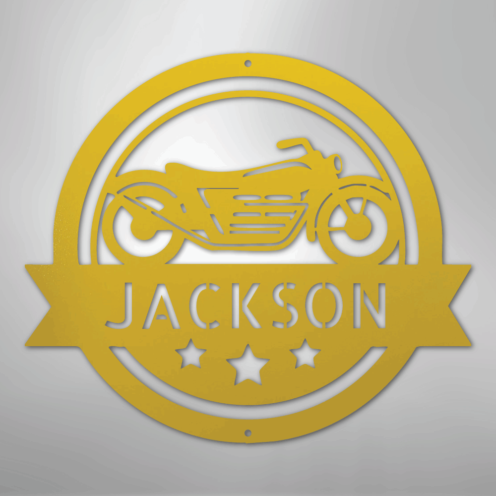 Motorcycle Specialist Personalized Steel Metal Sign Wall ArtCustomly Gifts
