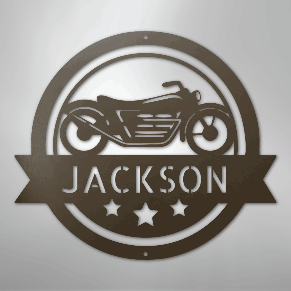 Motorcycle Specialist Personalized Steel Metal Sign Wall ArtCustomly Gifts