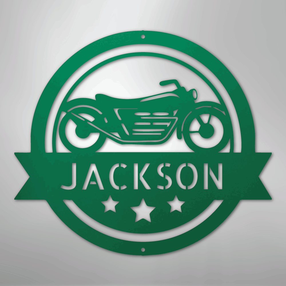 Motorcycle Specialist Personalized Steel Metal Sign Wall ArtCustomly Gifts
