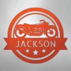 Motorcycle Specialist Personalized Steel Metal Sign Wall ArtCustomly Gifts