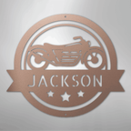 Motorcycle Specialist Personalized Steel Metal Sign Wall ArtCustomly Gifts