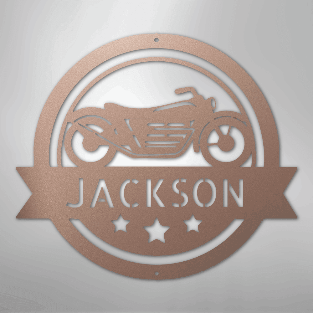 Motorcycle Specialist Personalized Steel Metal Sign Wall ArtCustomly Gifts