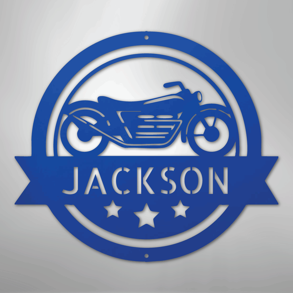 Motorcycle Specialist Personalized Steel Metal Sign Wall ArtCustomly Gifts
