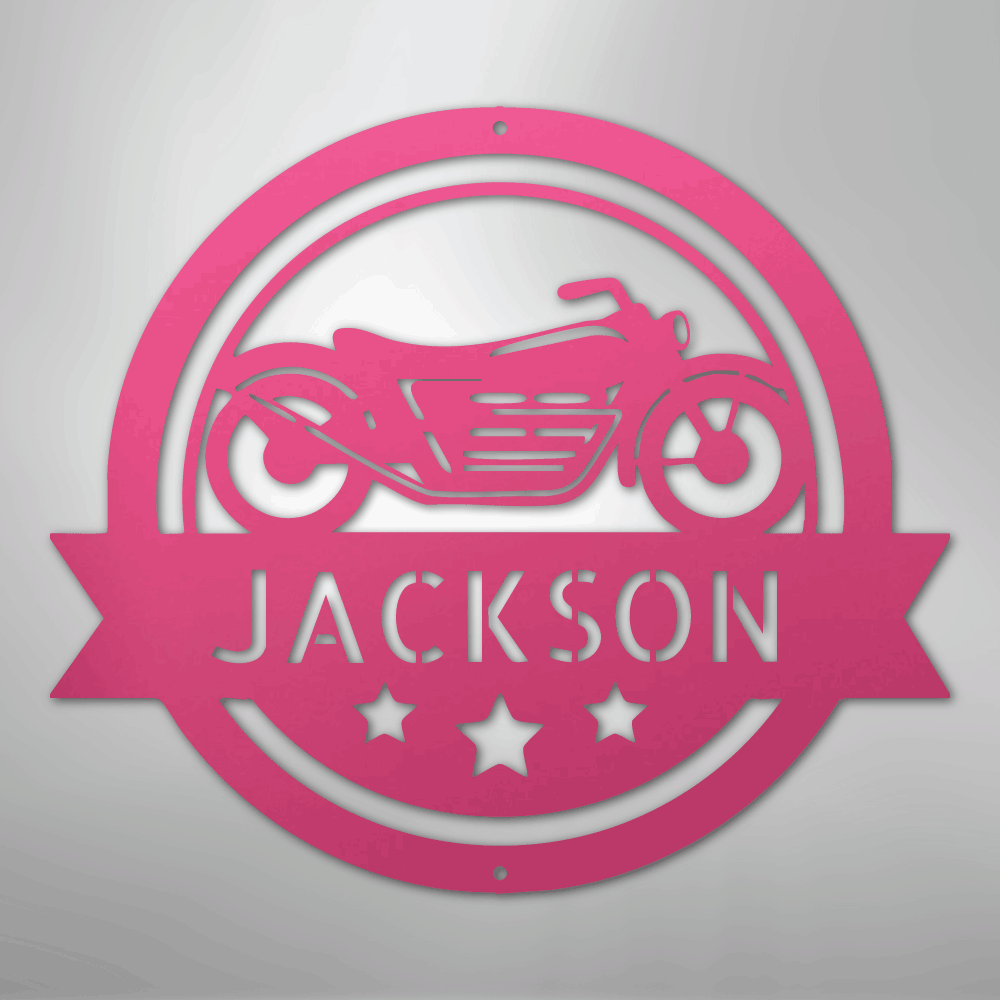 Motorcycle Specialist Personalized Steel Metal Sign Wall ArtCustomly Gifts