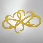 New Infinity Hearts - Steel Metal Sign Wall ArtCustomly Gifts