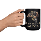New Orleans Player Mascot - Black MugCustomly Gifts