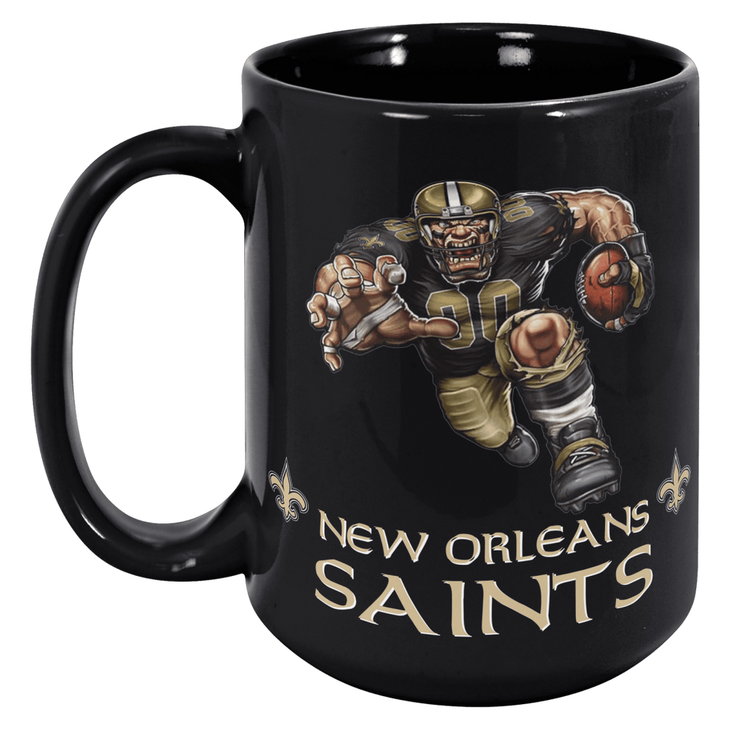 New Orleans Player Mascot - Black MugCustomly Gifts
