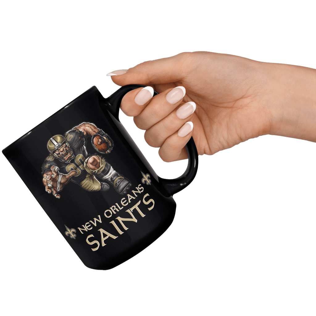 New Orleans Player Mascot - Black MugCustomly Gifts