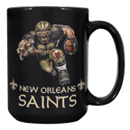 New Orleans Player Mascot - Black MugCustomly Gifts