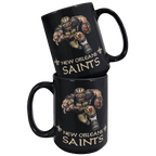 New Orleans Player Mascot - Black MugCustomly Gifts