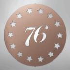 Old School 76 - Steel Metal Sign Wall ArtCustomly Gifts