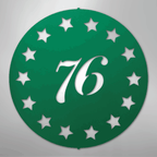 Old School 76 - Steel Metal Sign Wall ArtCustomly Gifts