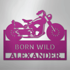 On Any Sunday Personalized Motorcycle Steel Metal SignCustomly Gifts