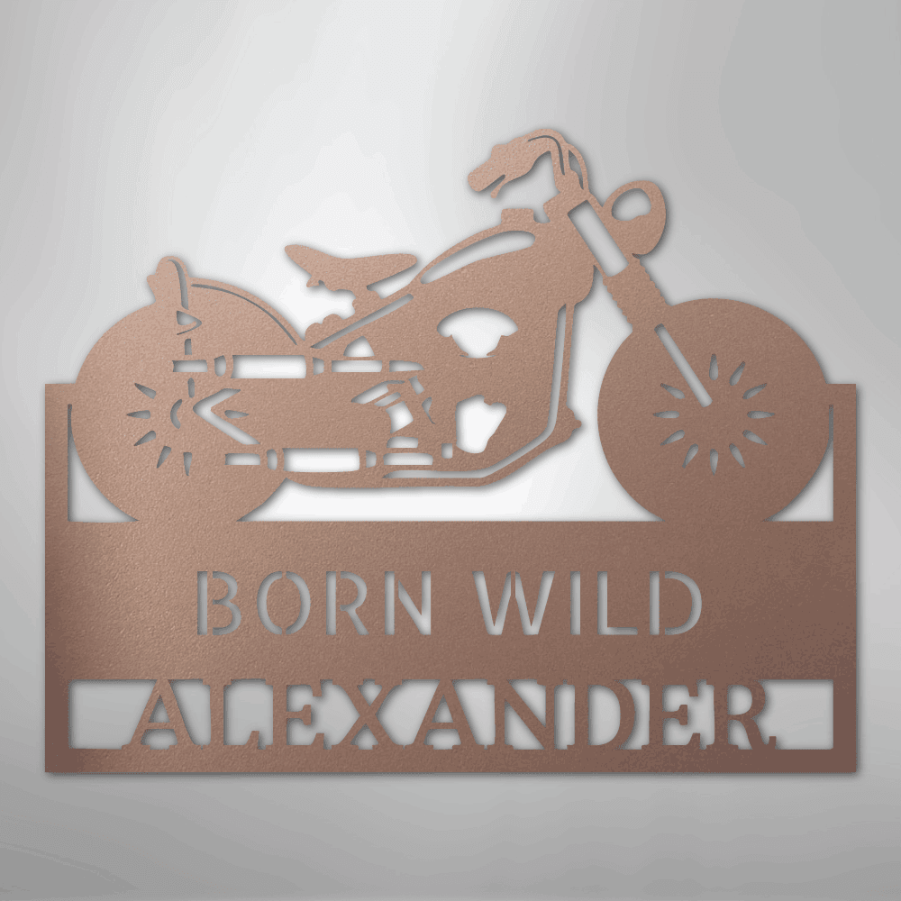 On Any Sunday Personalized Motorcycle Steel Metal SignCustomly Gifts