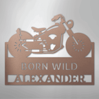 On Any Sunday Personalized Motorcycle Steel Metal SignCustomly Gifts