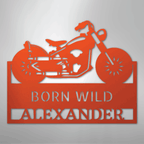 On Any Sunday Personalized Motorcycle Steel Metal SignCustomly Gifts