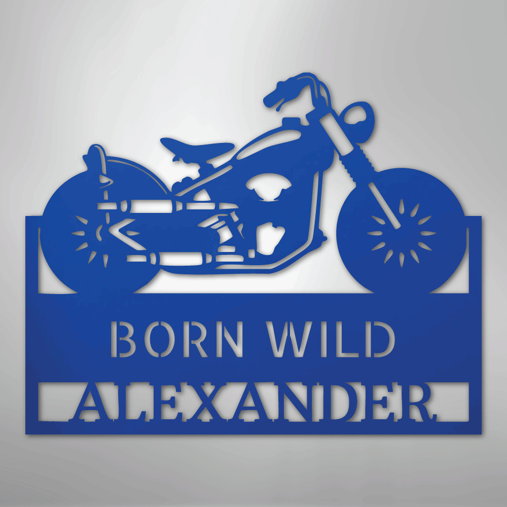 On Any Sunday Personalized Motorcycle Steel Metal SignCustomly Gifts