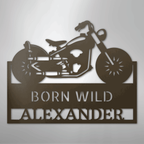 On Any Sunday Personalized Motorcycle Steel Metal SignCustomly Gifts
