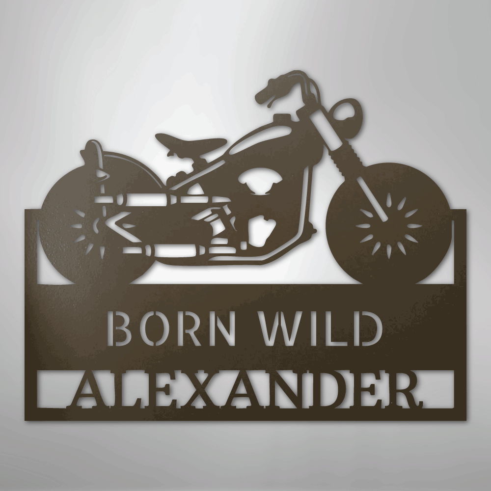 On Any Sunday Personalized Motorcycle Steel Metal SignCustomly Gifts