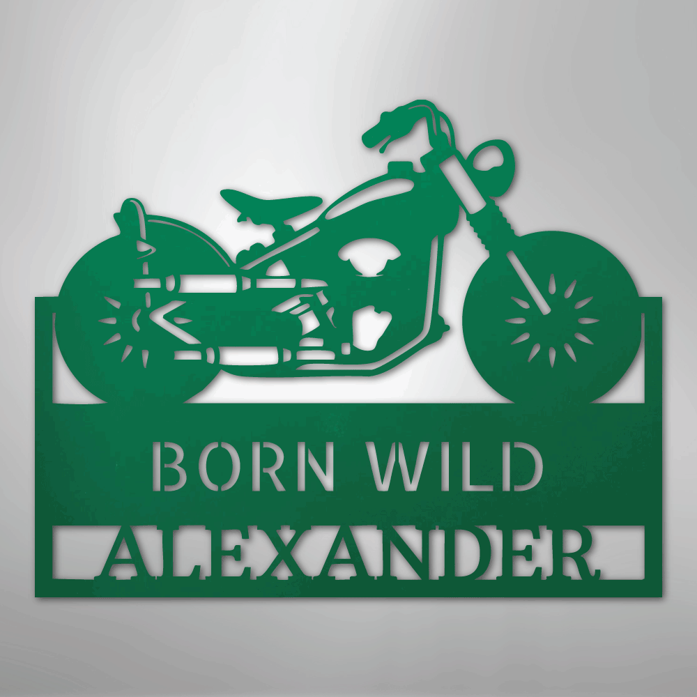 On Any Sunday Personalized Motorcycle Steel Metal SignCustomly Gifts