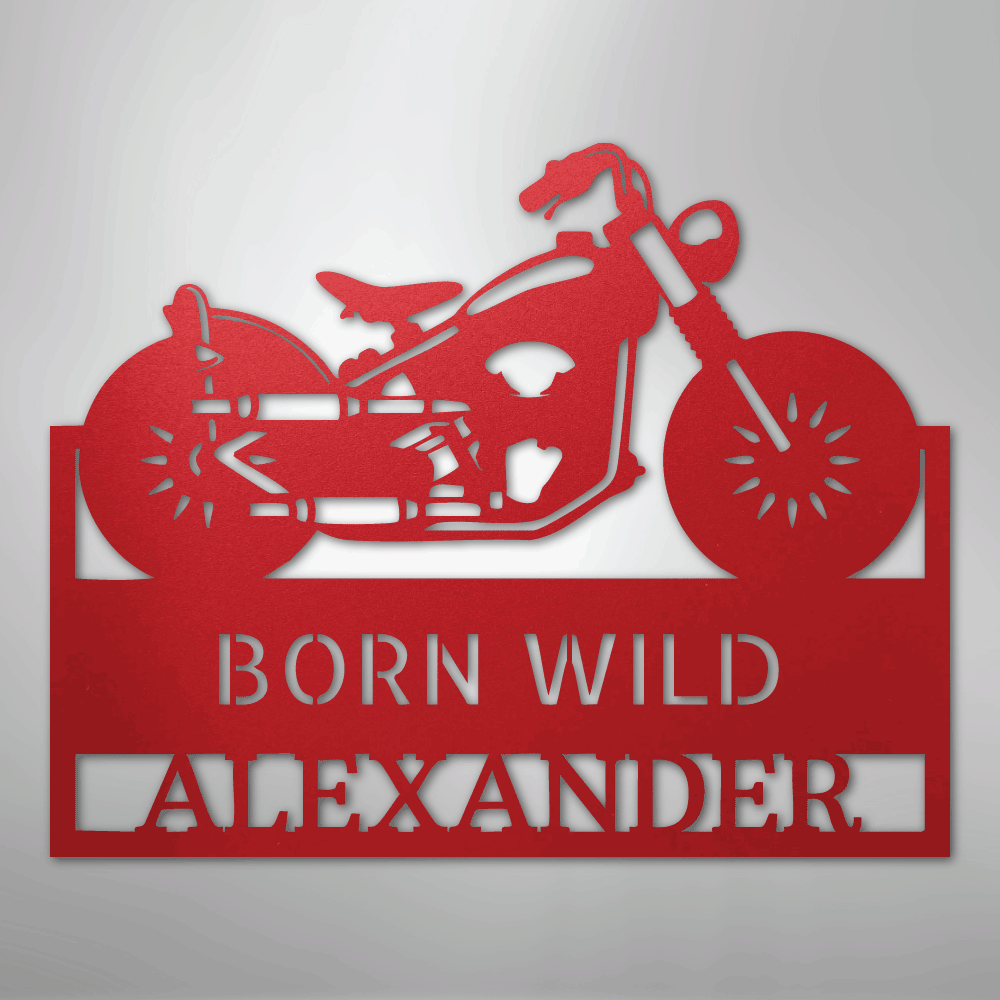 On Any Sunday Personalized Motorcycle Steel Metal SignCustomly Gifts