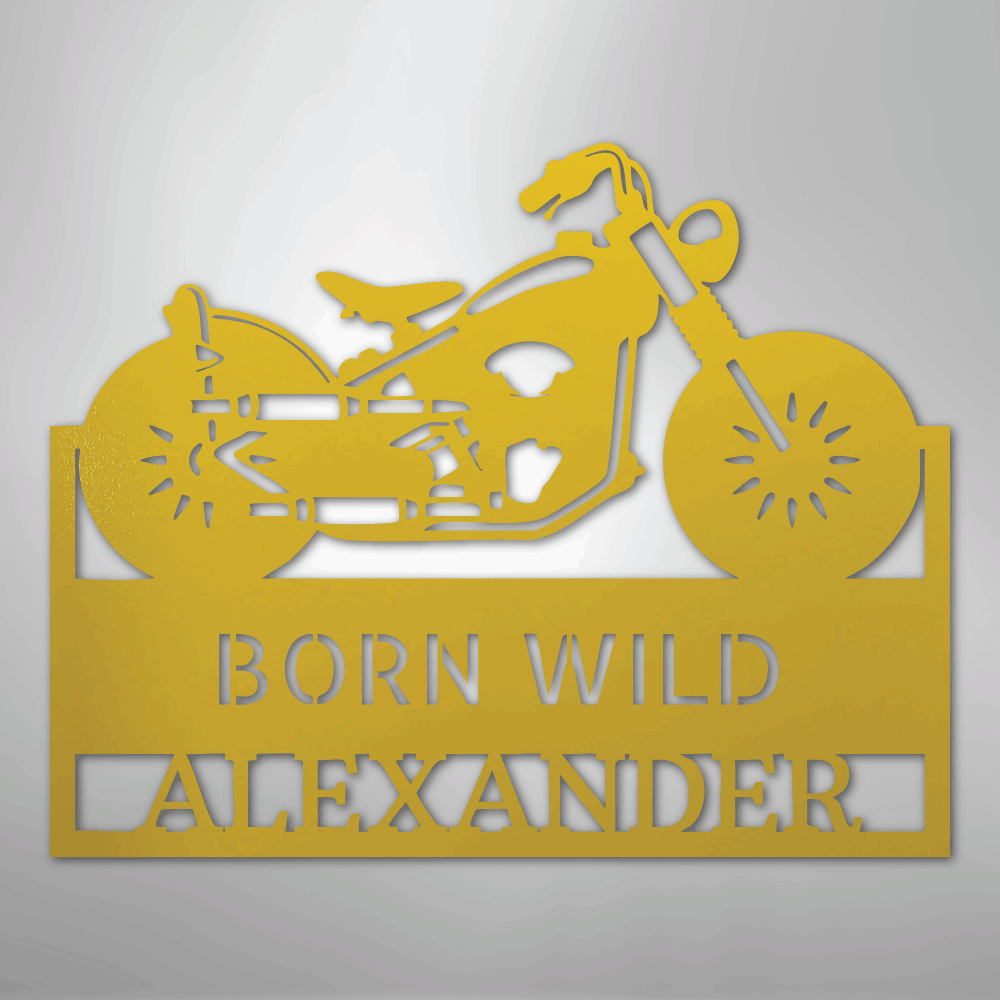 On Any Sunday Personalized Motorcycle Steel Metal SignCustomly Gifts
