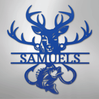 Outdoorsman Personalized Steel Metal Sign Wall ArtCustomly Gifts