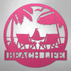 Paradise Beach Personalized Steel Metal Sign Wall ArtCustomly Gifts