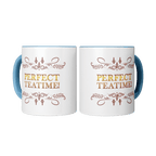 Perfect Teatime 11oz Light Blue MugCustomly Gifts