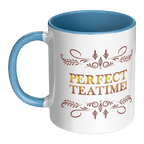 Perfect Teatime 11oz Light Blue MugCustomly Gifts