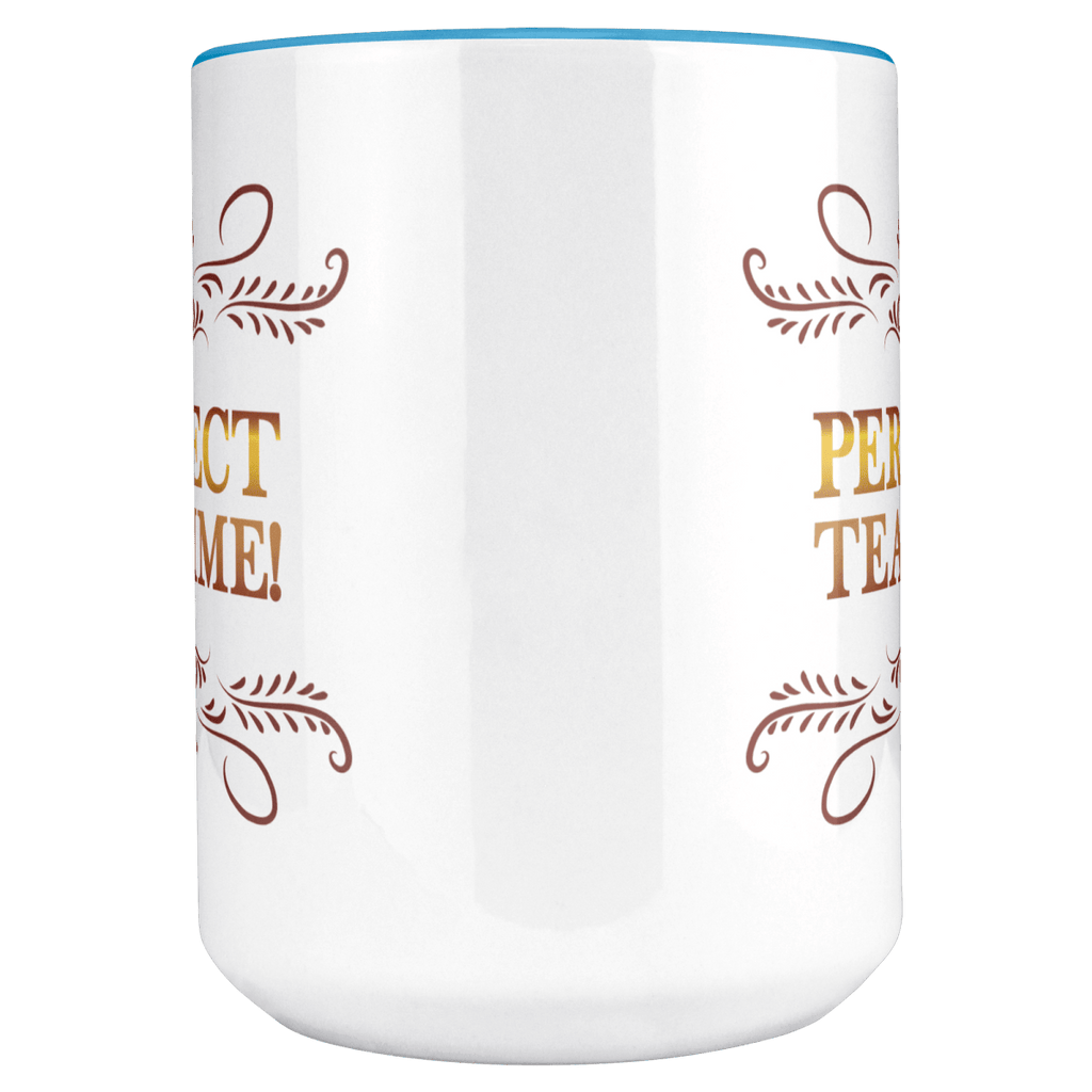 Perfect Teatime 15oz Light Blue MugCustomly Gifts