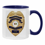 Personalized Police Officer Gold Badge State Seal MugsCustomly Gifts